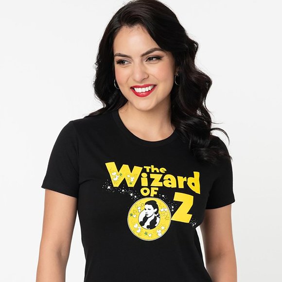 X The Wizard Of Oz Retro Logo Tee - Picture 1 of 2